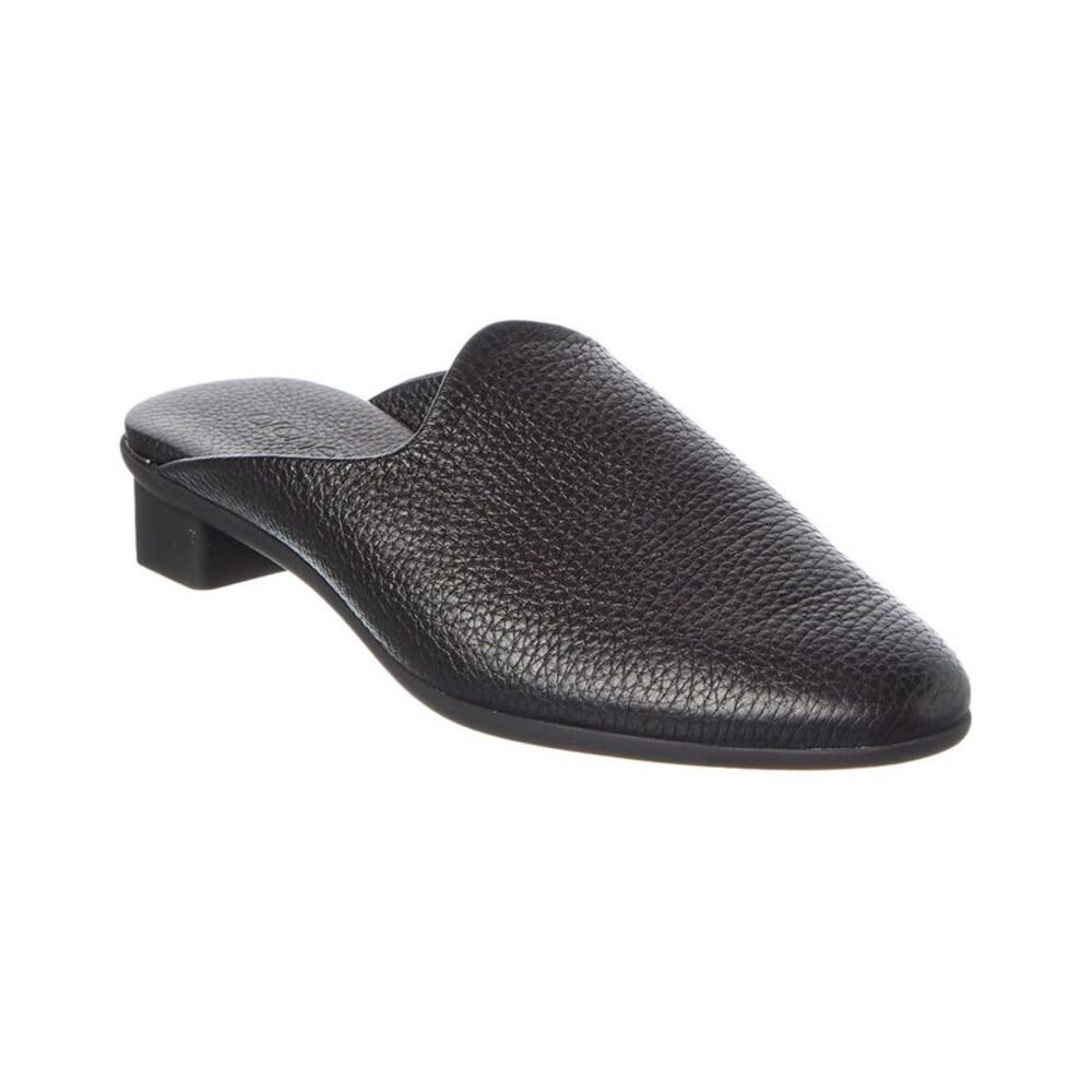 Arche Rayaki Leather Flat, Black